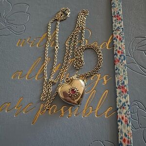 Pandora Rare & Retired Silver Heart Pendant